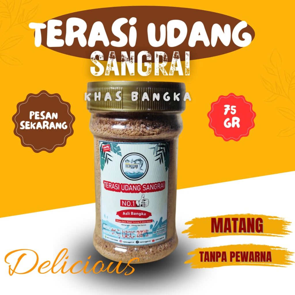 Terasi udang sangrai